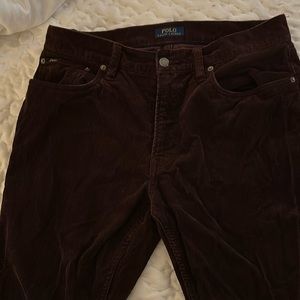 Polo ralph lauren corduroy pants 34/30